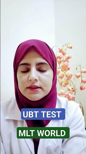 urea breath test for h. pylori bacteria #mlt world