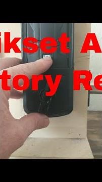 Kwikset Aura Lock - Factory Reset