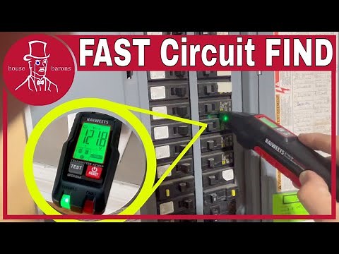 How to use a Circuit Breaker Finder - Beginners Guide to Trace Wires