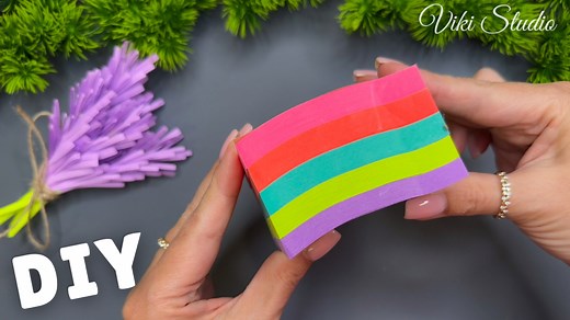 How to make EASY Paper Flowers DIY Paper Craft Ideas Tutorial #diycrafts #papercraft #paper #paperflowers #квітизпаперу #цветыизбумаги #vikistudio | Origami Studio