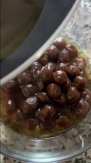 How to make homemade Boba using cornstarch(aka bubble tea)| Easy Boba recipe #shorts #cookingshorts