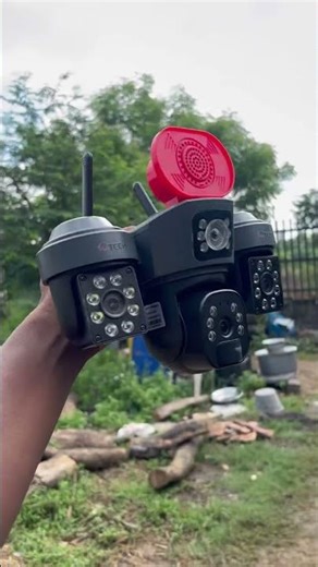 Solar QTECH Camera #qtech #cctvcamera #cctv #mudichur