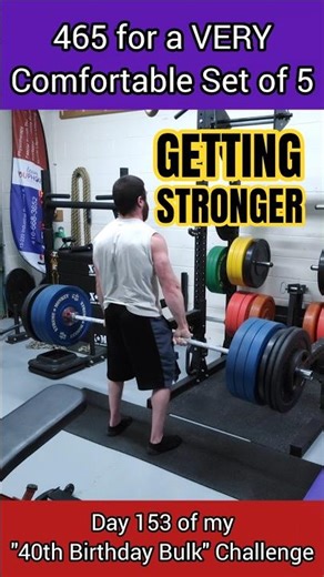 POWERLIFTING Training: 465 DEADLIFT for 5 | STRONGMAN Training | Conjugate Method Training System