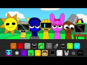 Sprunki Pyramixed: ALL CHARACTERS & TRANSFORMATIONS