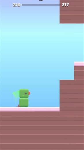 Square bird Level 216 | #shorts #squarebird