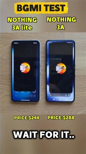 Nothing 3A Lite vs 3A BGMI FPS Battle – Who Wins?!