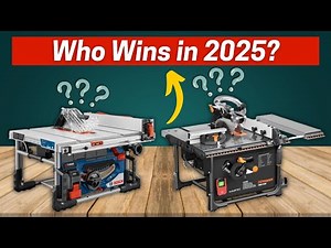 🛠️ Top 6 Best Table Saws of 2025 — Cut Smarter, Safer & Cleaner!
