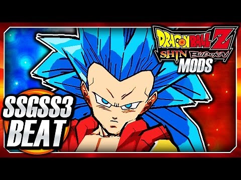 Dragon Ball Z Shin Budokai 2 Mod: SSGSS3 Beat Transformation (Dragon Ball Heroes) Mod Gameplay