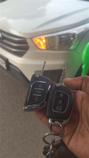 Hyundai creta flip key remote added 9789054457 #flipkey #hyundaicreta