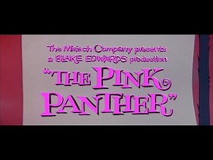 The Pink Panther (1963) - Trailer with animation by DePatie-Freleng