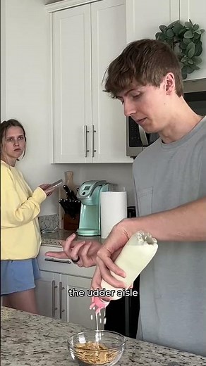 I put an udder on my milk spout to get my wife's reaction 🤣
