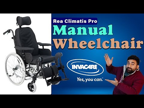 The Most Advanced | Manual Wheelchair | Rea Clematis Pro Invacare ‪@Surgicalshoppe.‬