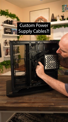 Custom Power Supply Cables! @cablemod #pc #pcbuild #pcgaming #gamingpc | Dankamyouknow