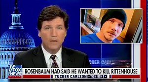 Tucker Carlson: “A rapist called Joseph Rosenbaum was released from a mental hospital and then went directly to join the mob that was burning downtown Kenosha... ..Rosenbaum died as he had lived, trying to touch an unwilling minor.” Shah nah nah nah, Pedo. 👌🏻 | Mindy Robinson
