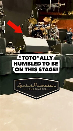 Hold the Line with Lyrics Prompter