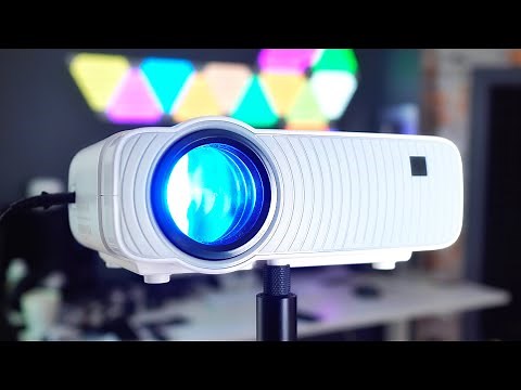 BOMAKER Portable Mini Projector Review - Bluetooth & Wi-Fi