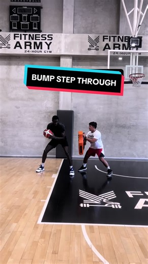 Bump Step Through Basketball Move Tutorial