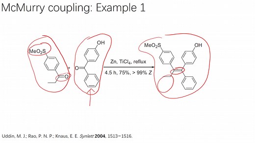 有机人名反应（159）：McMurry coupling