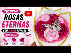 How to Make Eternal Roses with Fewer Petals | Step by Step