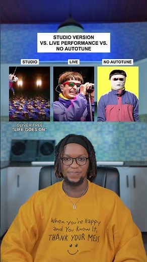 Studio Vs. Live Vs. No Autotune: Oliver Tree "Life Goes On" #shorts #olivertree #music