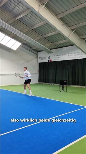 Einblicke ins Coaching zum Split Step! #tennis #tennistraining #tennistrainer #tenniscoach