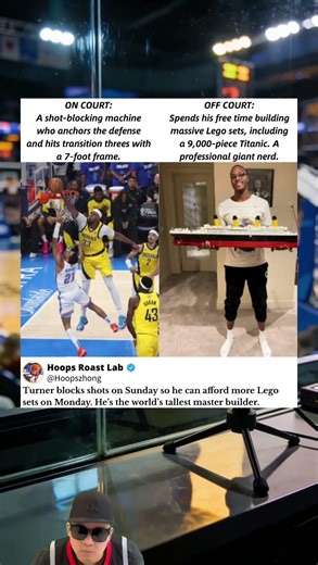 Why This 7-Foot NBA Monster Is Actually A Giant Nerd... 🤯 #nba #basketball