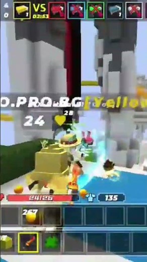 1vs1 solo fighting let's go#shorts#blockman go