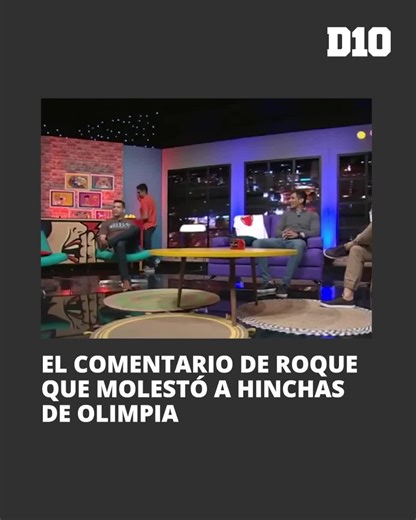 19K views · 410 reactions | Roque Santa Cruz estuvo como invitado en Leyendas Urbanas y calentó el clásico blanco y negro con un comentario que no cayó bien en los franjeados. https://d10.ultimahora.com/c3021993 #D10 | D10 | Facebook