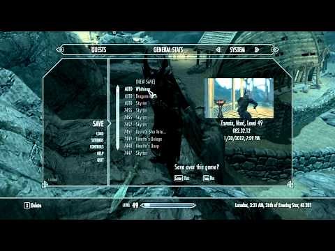 Skyrim - How To Revive Your Character (And Solve the Problems)