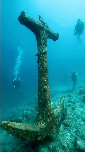 Divers Find Ancient Anchor the Size of a House