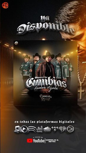 Popurrí De Cumbias RAMÓN AYALA🔥💃🏾 YA DISPONIBLE EN PLATAFORMAS VIDEO 7PM POR MI CANAL 🎶🎬🎥🔥