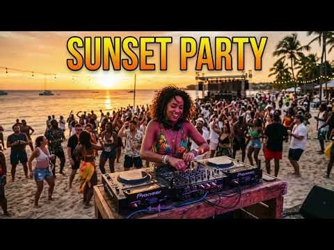 🔥 Caribbean Sunset Party 2026 | Reggaeton x Dancehall Beach Mix