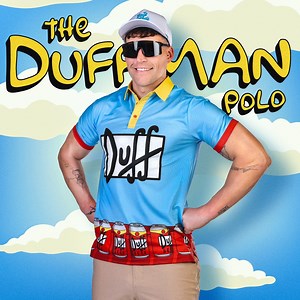 🍺 Golf, but make it fun. ⛳ OH YEAH.... The Duffman Polo is the ultimate blend of comfort and character. Whether you’re teeing off or enjoying a cold one, this polo’s got your vibe covered. 🔥 Shop now and own the fairway! | Golf Gods