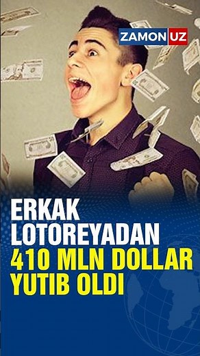 Erkak lotoreyadan 410 mln dollar yutib oldi