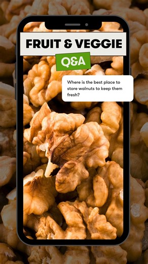 You may not have thought about where to store your walnuts, but we're here to save the day! Put 'em in the fridge or freezer! Proper storage is important to protect the essential plant-based omega-3 alpha-linolenic acid (ALA) in walnuts. Walnuts provide an excellent source of this essential fatty acid, which has been linked to benefits for heart health, brain health & inflammation. We suggest storing walnuts in the cheese drawer as a reminder to grab a handful of walnuts for a simple, satisfying