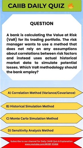 • “One question, one answer, one step closer to CAIIB success! 🚀 #CAIIBDailyQuiz #BankingPrep#caiib