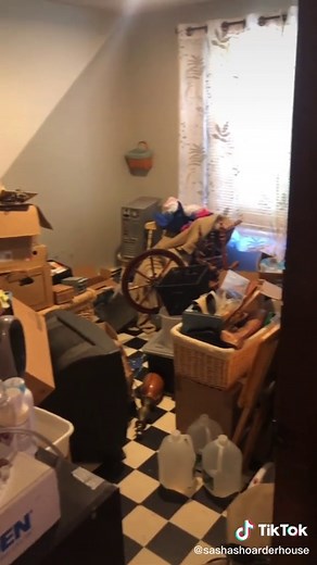 wait for the basement lol #hoarders #renovationproject #housetour