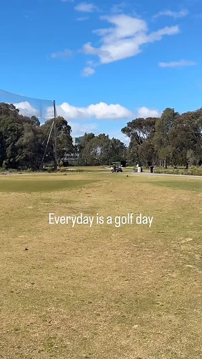 Every day is a golf day ⛳️ #yarraleisure #golf #yarra #golflife #burnleygolfcourse | Burnley Golf Course