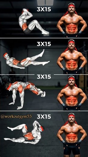 4 Moves to Get 6 Pack ABS at Home (No Equipment!)
