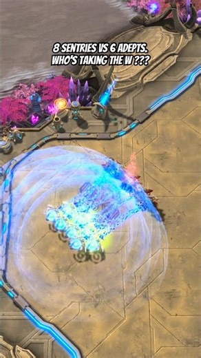 Epic Protoss Face-Off: Sentries vs Adepts! | Sc2.BattleRumble #rts #starcraft2 #스타크래프트2 #sc2