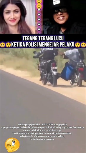 T3GANG T3GANG LUCU VIRAL😯😆POLISI MENGEJAR PELAKU