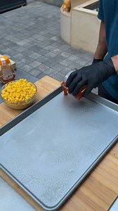 4.5M views · 9.4K reactions | Sheet Pan Hot Honey Cornbread! Warm, sweet, with heat  | Chefclub Network | Facebook