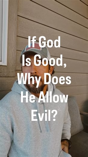 This is one of the biggest questions people ask: “If God is good, why does He allow evil?” And for a long time, I wrestled with it too. But Jesus didn’t hide from this question He actually answered it. Evil doesn’t exist because God is absent. Evil exists because humans chose rebellion, and God allowed us the freedom that makes love possible. And before anyone uses evil as an argument against God, remember: If God doesn’t exist, then evil doesn’t exist either, just personal preferences. The exis