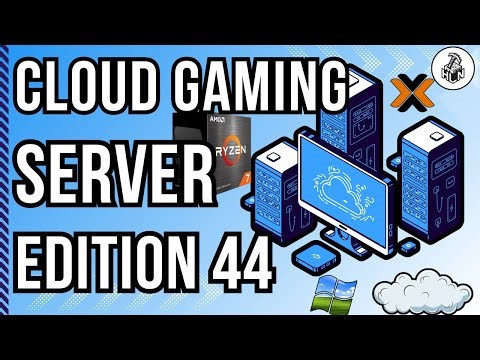 Home Cloud Gaming Server Edition #44 (Ryzen 7 5700X & MSI RTX 3050)