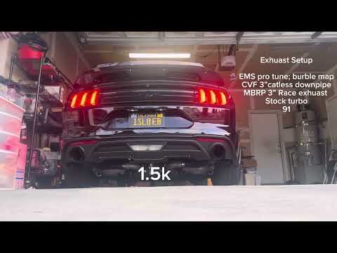 Mustang Ecoboost Exhaust Update; cold start & revs