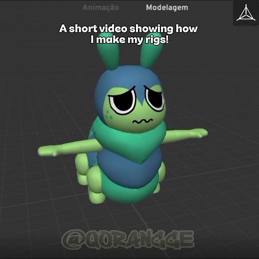 How i make my rigs ! I know this won't help many people, but the process is quite complicated. There are many rig tutorial videos you can find here on TikTok! Some people ask me if I plan to make these models available, but unfortunately I don't; I only make rigs for my own use. All models in this video (Squirm) belong to QWEL and his Blushcutunch development team.🐛 #prisma3d #dandysworld #fyp