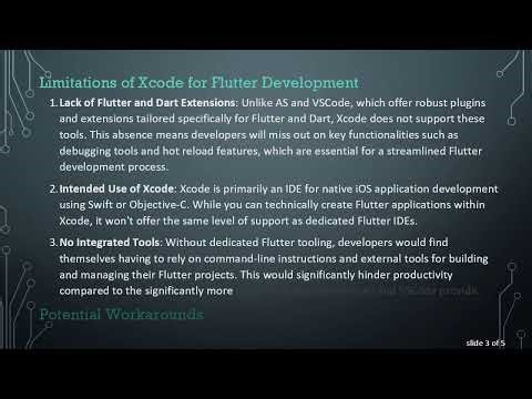 Can You Use Xcode for Flutter Development Instead of Android Studio or VSCode?