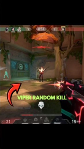 VIPER RANDOM KILL #valorant #valorantgameplay #viperace