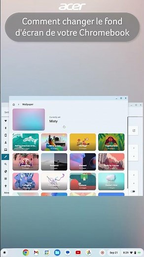 Comment changer le fond d'écran de votre Chromebook