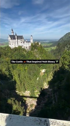 The Castle 🇩🇪 That Inspired Walt Disney